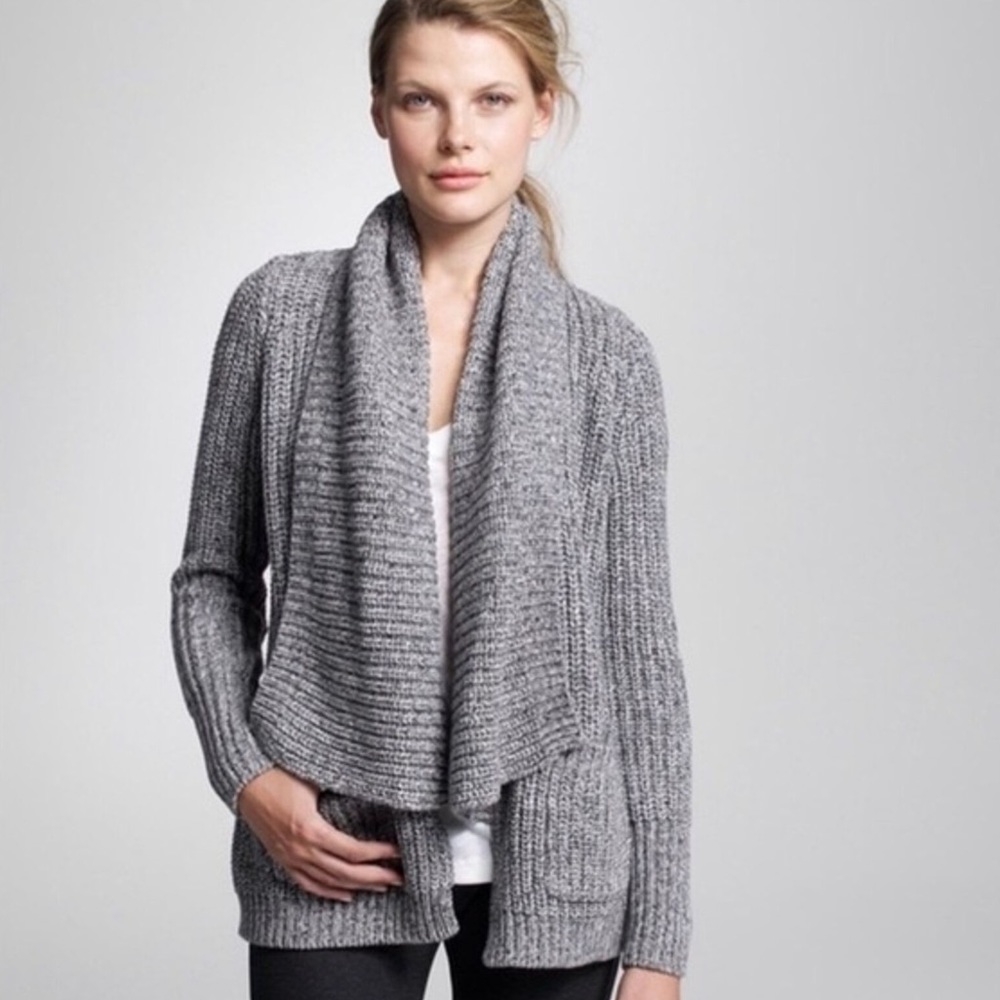 JCrew Chunky Open Cardigan Shawl